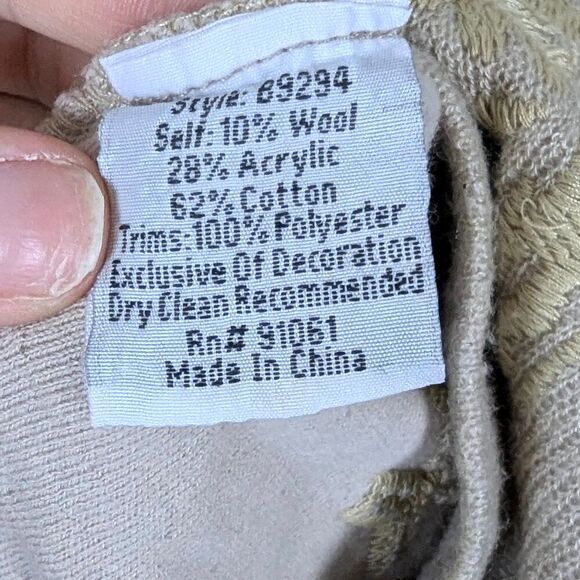 Johnny Was | Embroidered Floral Long Sleeve Sweater Size Extra Small - Picture 9 of 11